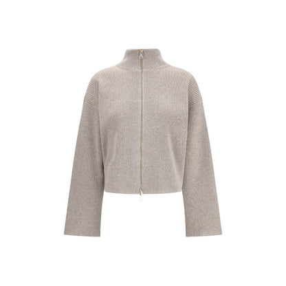 Fabiana Filippi Wollmantel aus Fleece in Beige