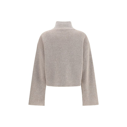 Fabiana Filippi Wollmantel aus Fleece in Beige