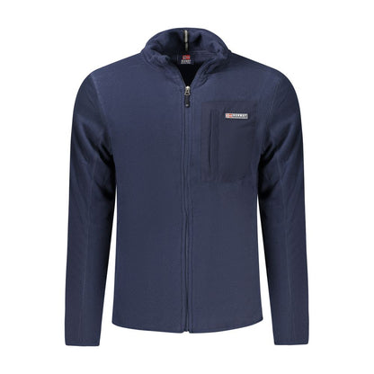 Norwegen 1963 Blauer Polyester-Herrenpullover