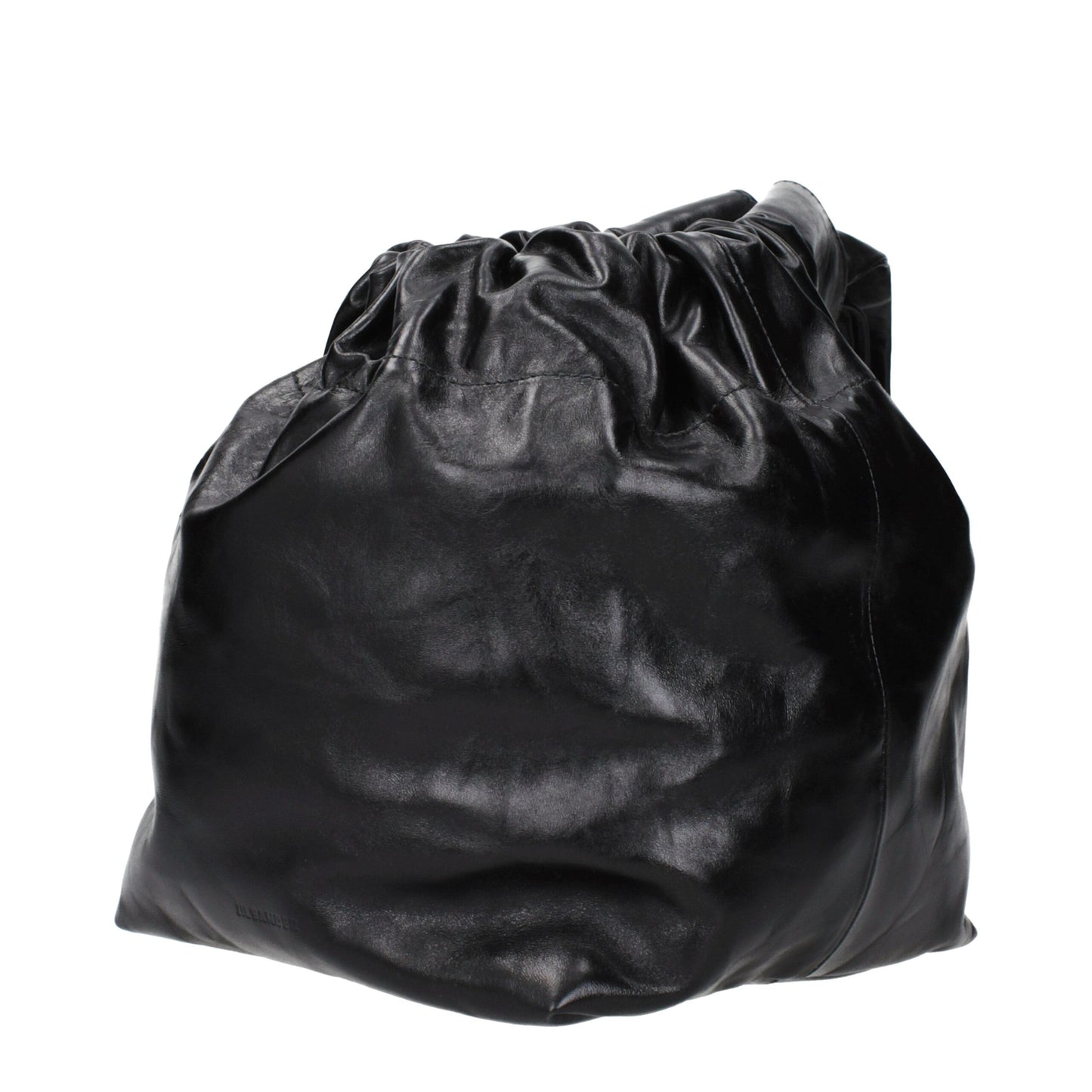 Jil Sander Schwarze Lederhandtaschen