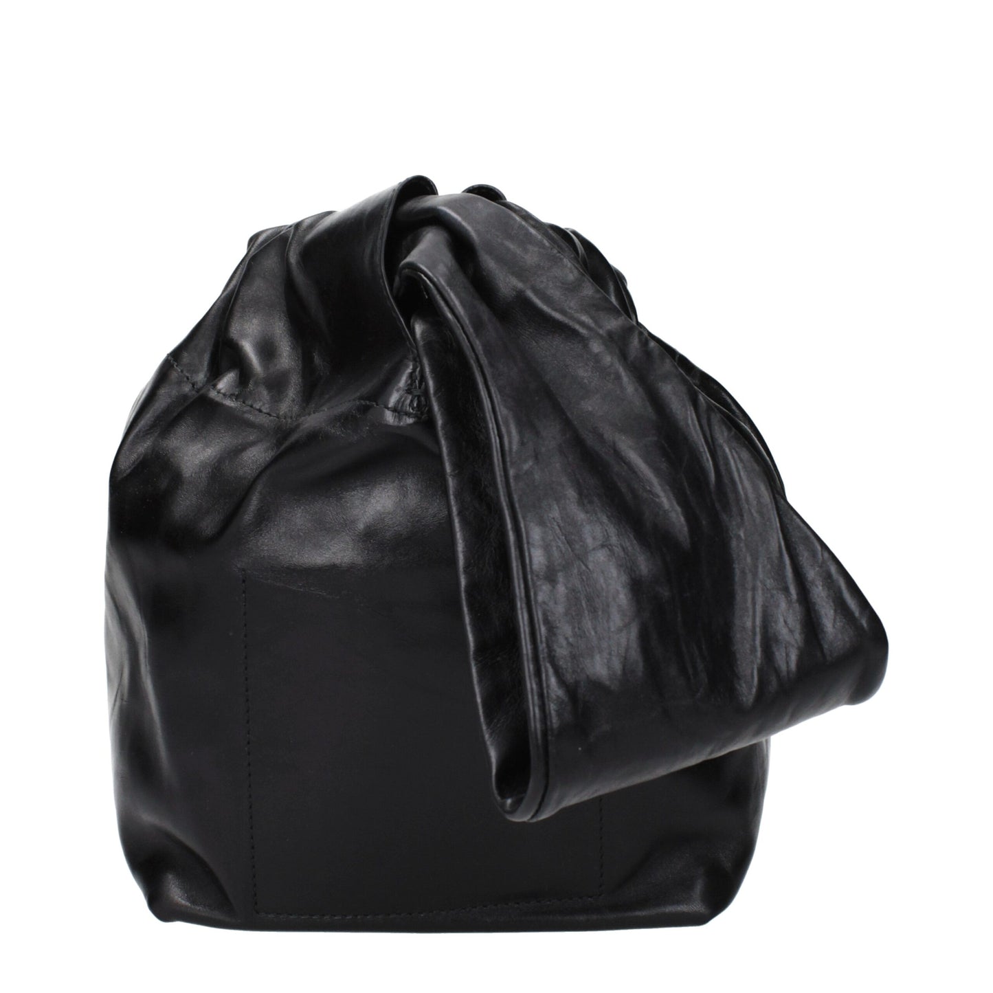 Jil Sander Schwarze Lederhandtaschen