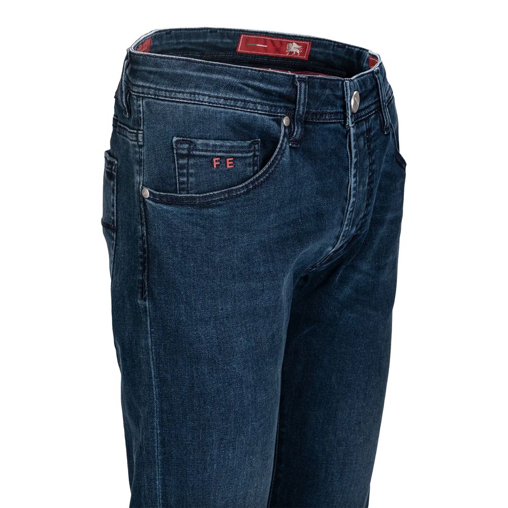 Tramarossa Blaue Baumwolljeans