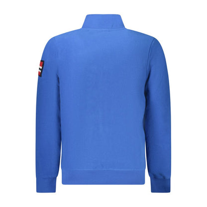 Norwegen 1963 Blauer Polyester-Herrenpullover