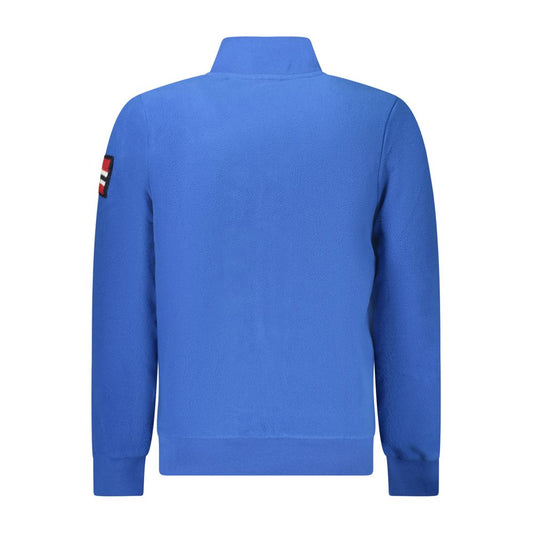Norwegen 1963 Blauer Polyester-Herrenpullover