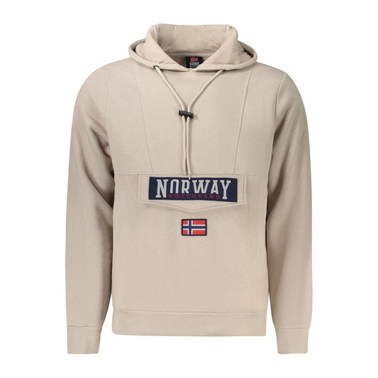 Norwegen 1963 Beige Baumwollpullover für Herren