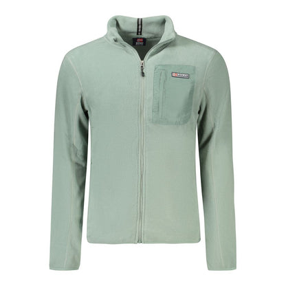 Norwegen 1963 Grüner Polyester-Herrenpullover