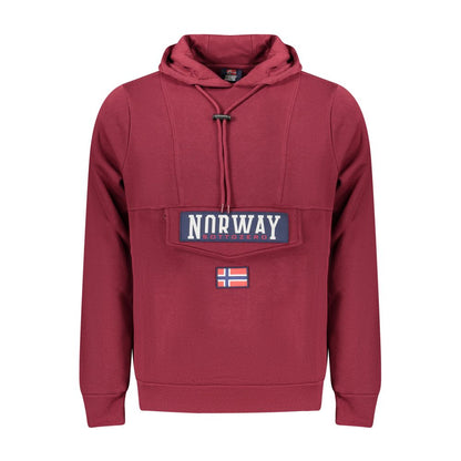 Norwegen 1963 Lila Baumwollpullover für Herren