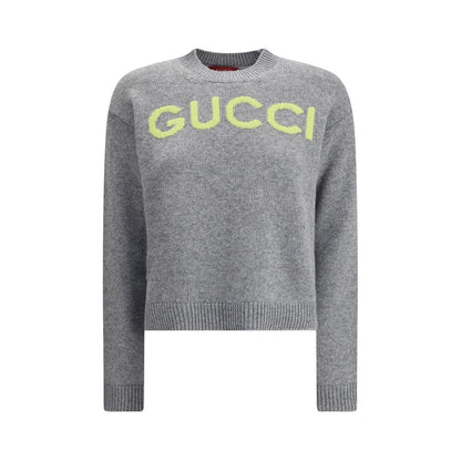 Gucci Wollpullover mit gesticktem Monogramm