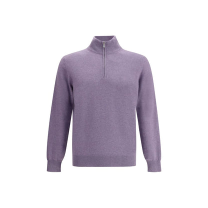 Brunello Cucinelli Purple Cashmere Cashmere Sweater