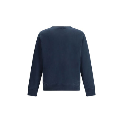 Maison Kitsuné Blue Cotton Sweatshirt