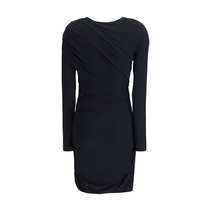 Marant Etoile Denise kurzes Kleid aus drapiertem Jersey
