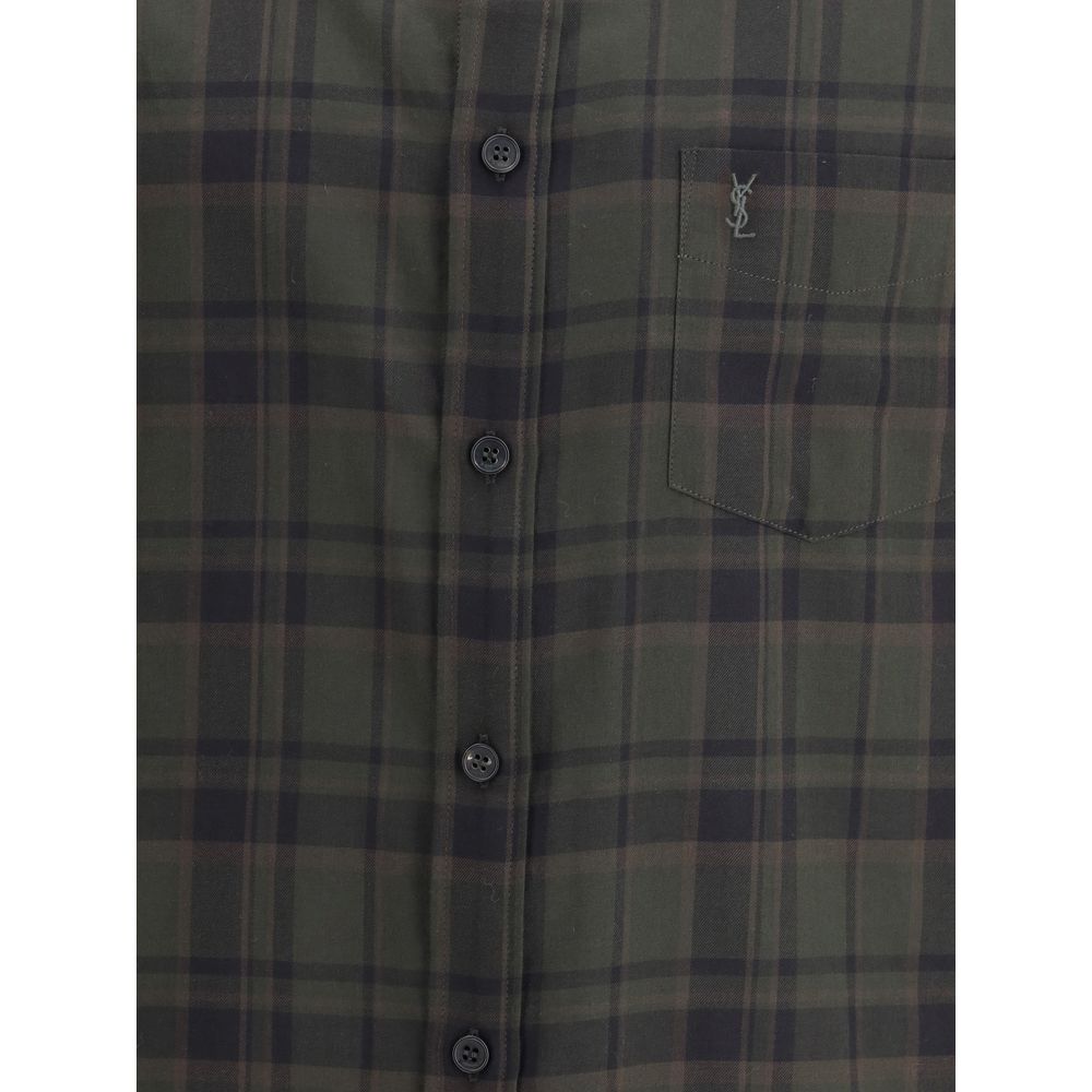 Saint Laurent Kariertes Hemd