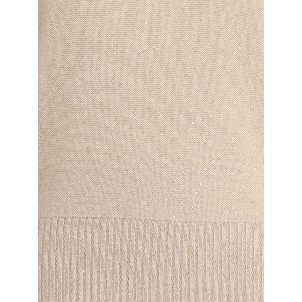 Fabiana Filippi Pullover aus Wolle und Seide mit Pailletten