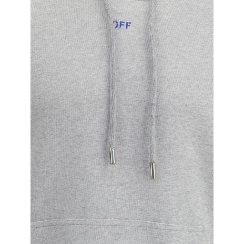 Off-White – Skate-Hoodie mit Schablonenpfeilen