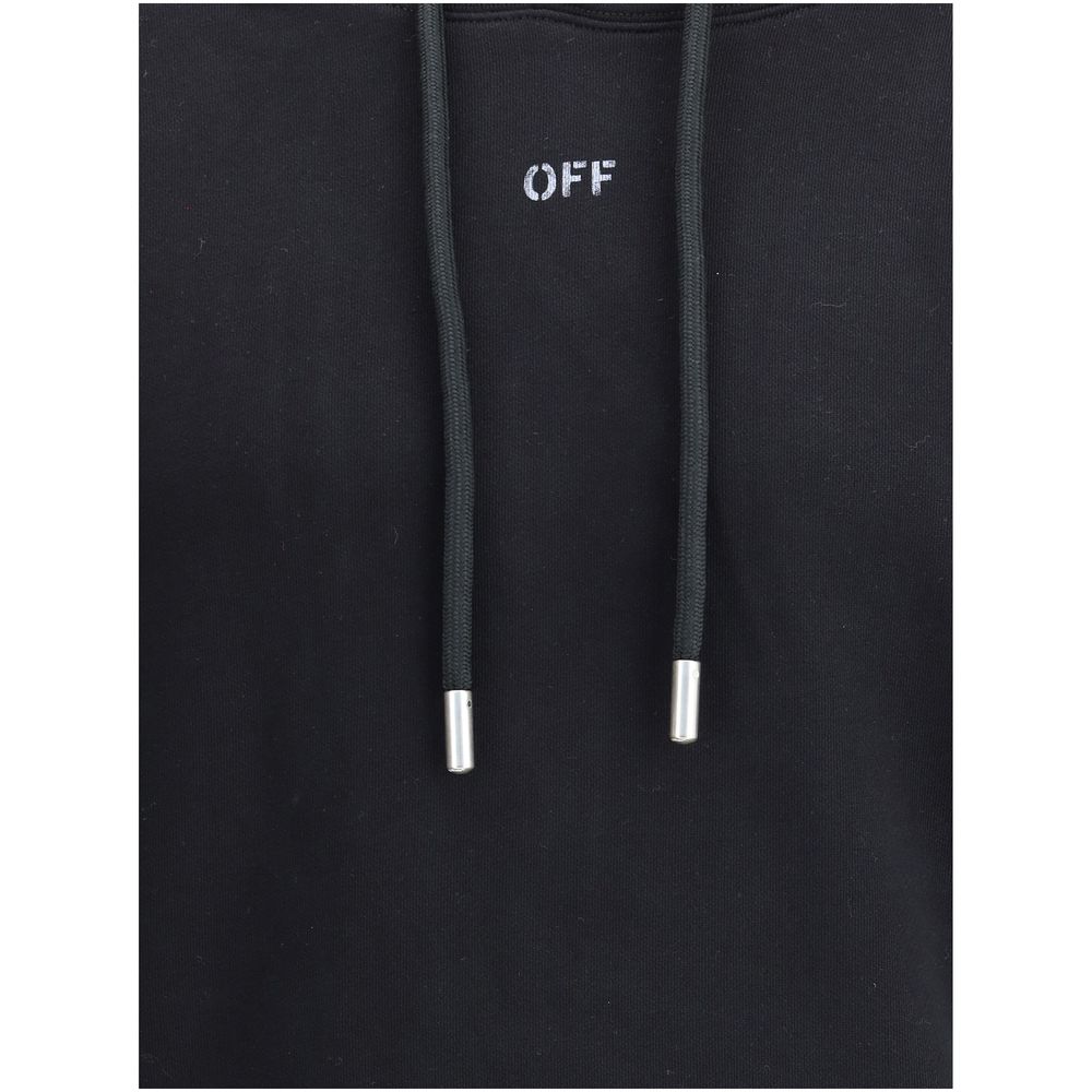 Off-White – Skate-Hoodie mit Schablonenpfeilen