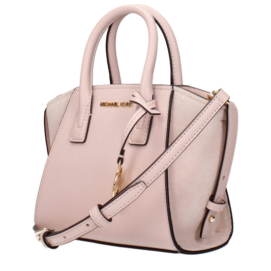 Michael Kors Rosa Lederhandtaschen