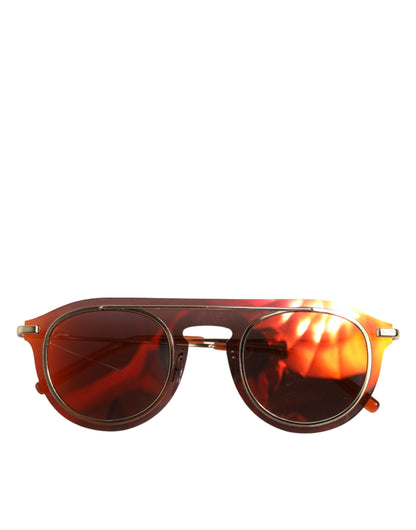 Dolce &amp; Gabbana DG2169 – Modische Sonnenbrille mit rundem Rahmen und Metallrahmen