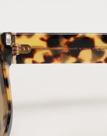 Dolce &amp; Gabbana DG4379F Sonnenbrille aus Acetat mit Farbverlauf in Schildpattoptik in Weiß