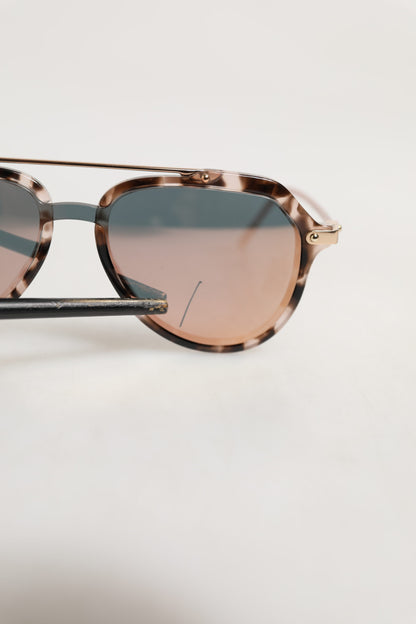 Dolce &amp; Gabbana DG4330 Sonnenbrille mit Schildpatt-Fliegergestell