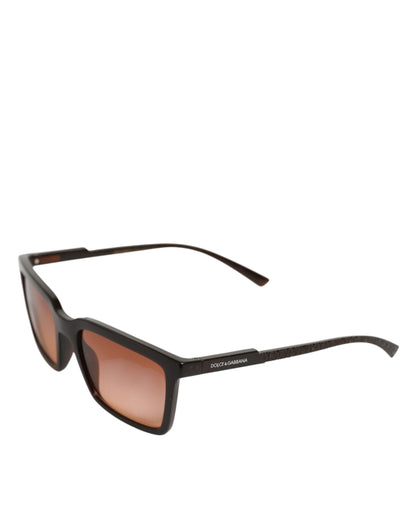 Dolce &amp; Gabbana DG6151 Braune Unisex-Sonnenbrille mit quadratischen Gläsern