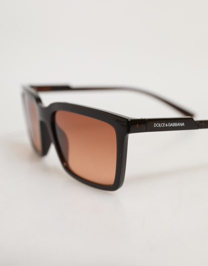 Dolce &amp; Gabbana DG6151 Braune Unisex-Sonnenbrille mit quadratischen Gläsern