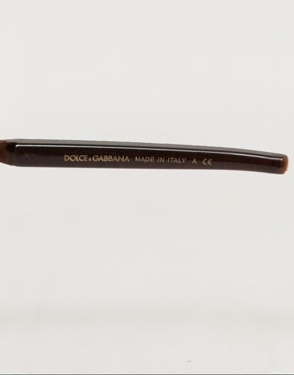 Dolce &amp; Gabbana DG6151 Braune Unisex-Sonnenbrille mit quadratischen Gläsern