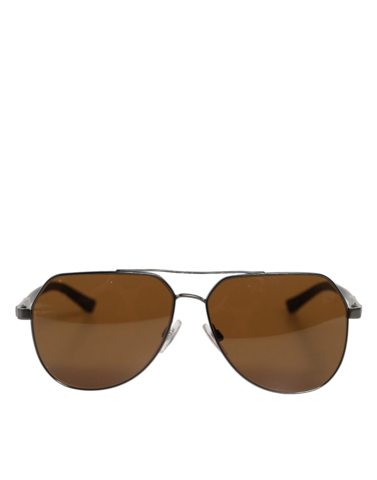Dolce &amp; Gabbana – Sonnenbrille aus der Basalto-Kollektion mit schwarzem Stahlrahmen