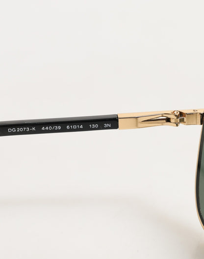 Dolce &amp; Gabbana Gold Edition Aviator Shades Eyewear Sonnenbrille