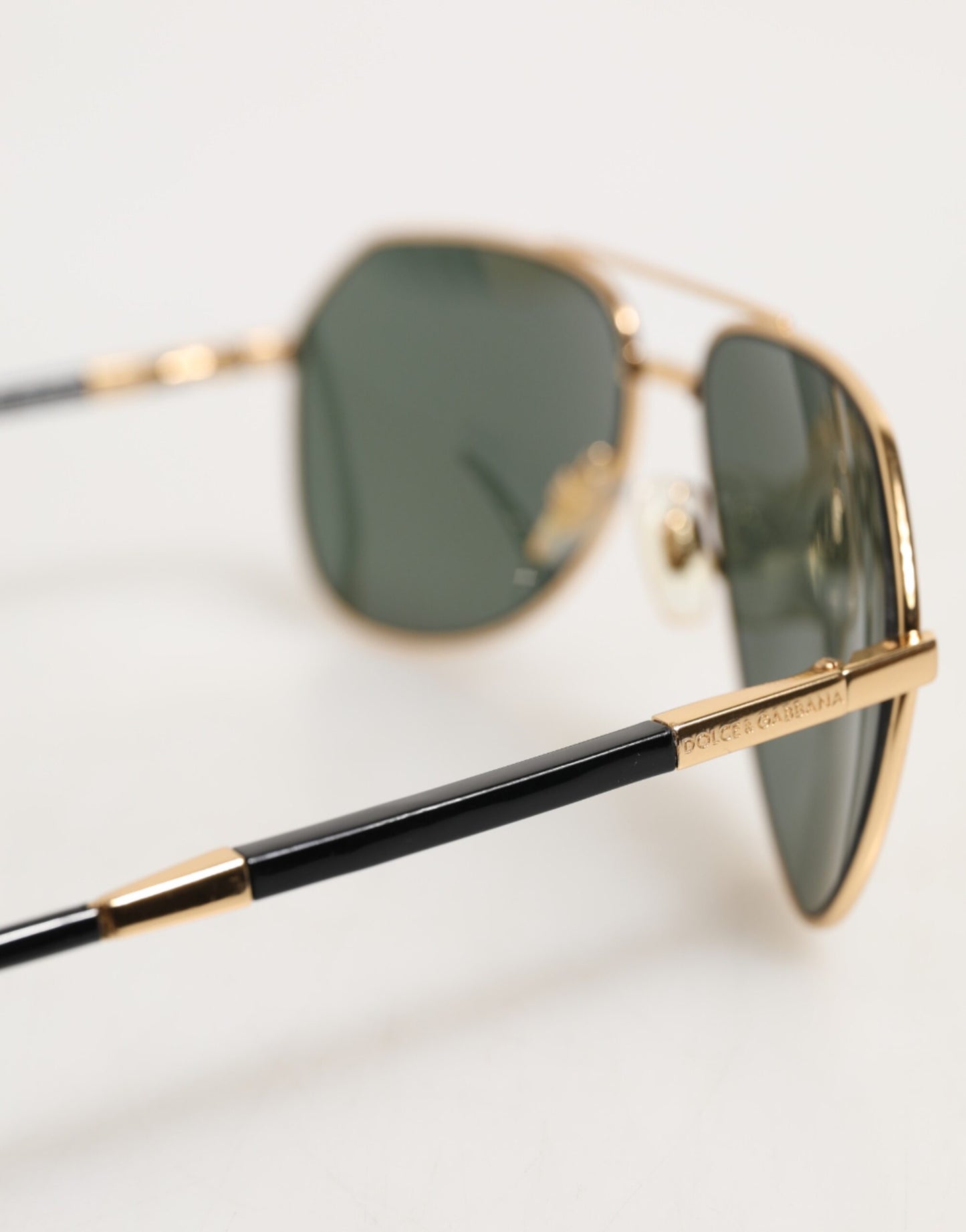 Dolce &amp; Gabbana Gold Edition Aviator Shades Eyewear Sonnenbrille