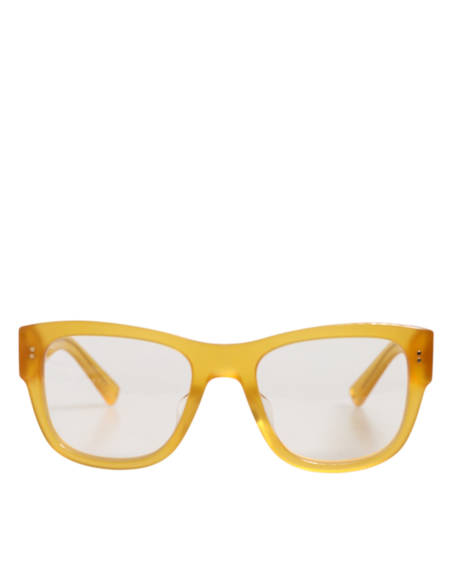 Dolce &amp; Gabbana – Exzentrische Sonnenbrille aus gelbem Acetat