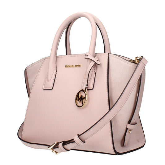 Michael Kors Rosa Lederhandtaschen