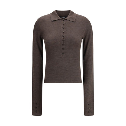 Jacquemus Poloshirt aus Merinowolle