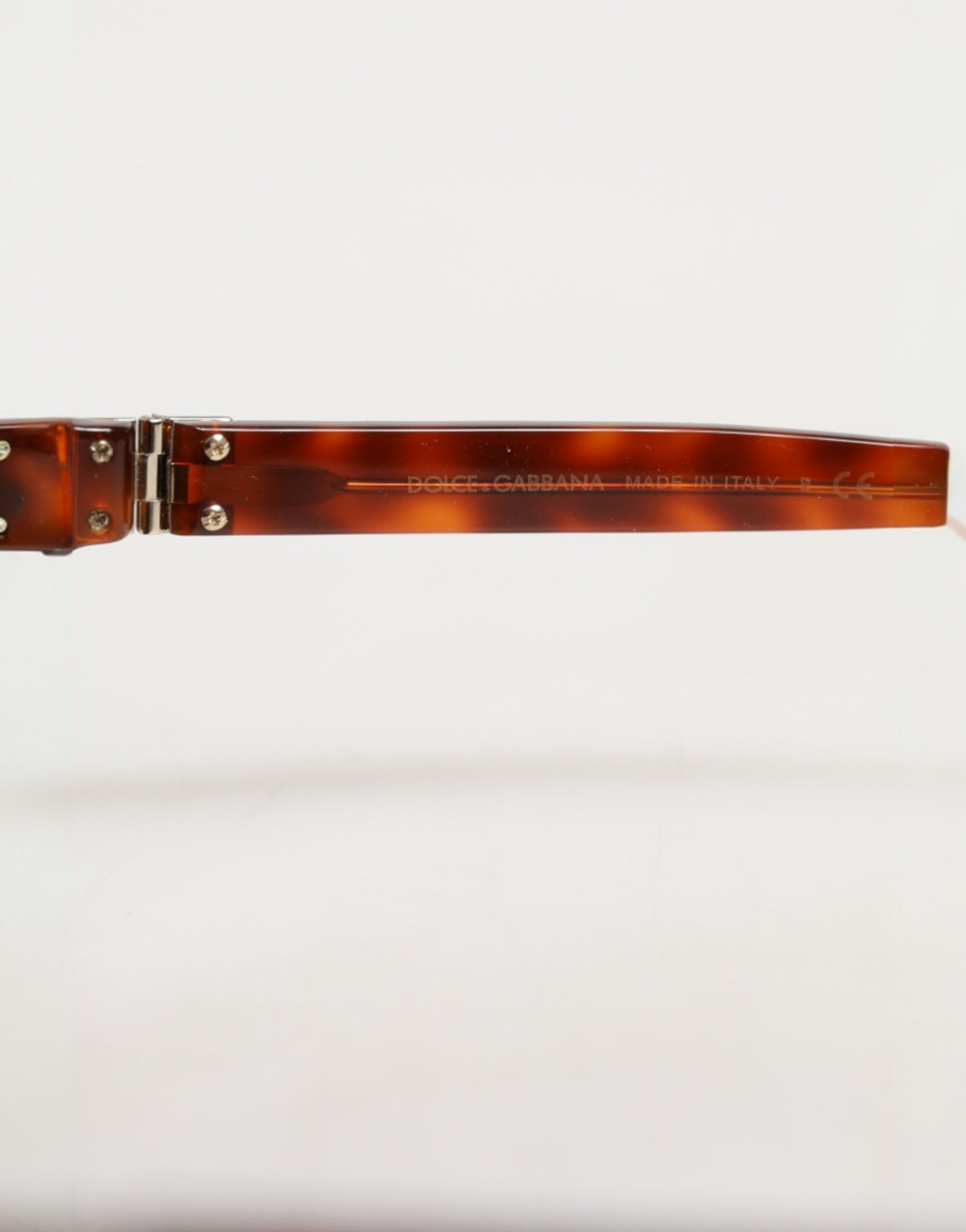 Dolce &amp; Gabbana DG4313F Sonnenbrille mit braunem Schildpatt-Pilotenrahmen