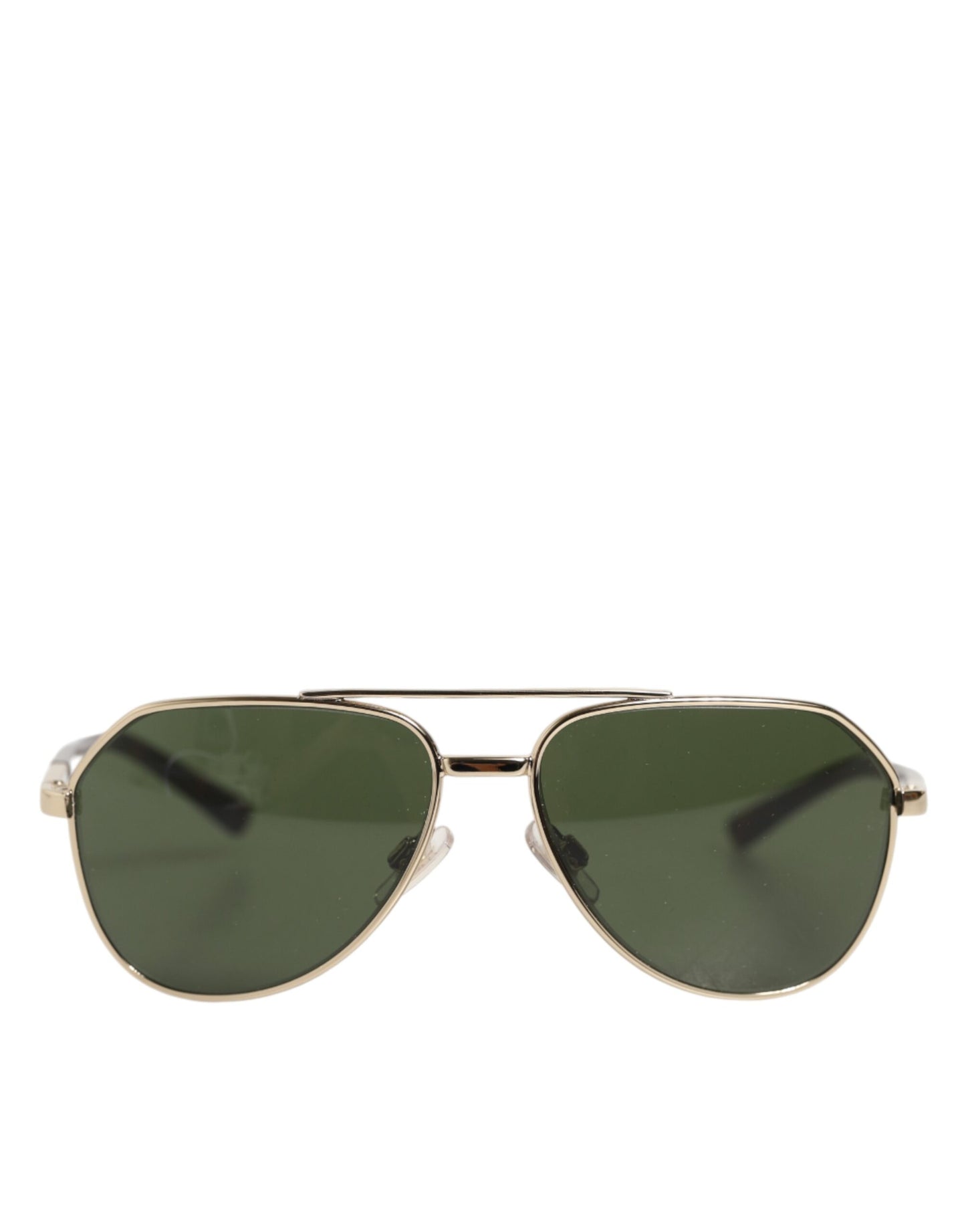 Dolce &amp; Gabbana DG2125 Pilotenbrille mit silbernem Rahmen, Sonnenbrille