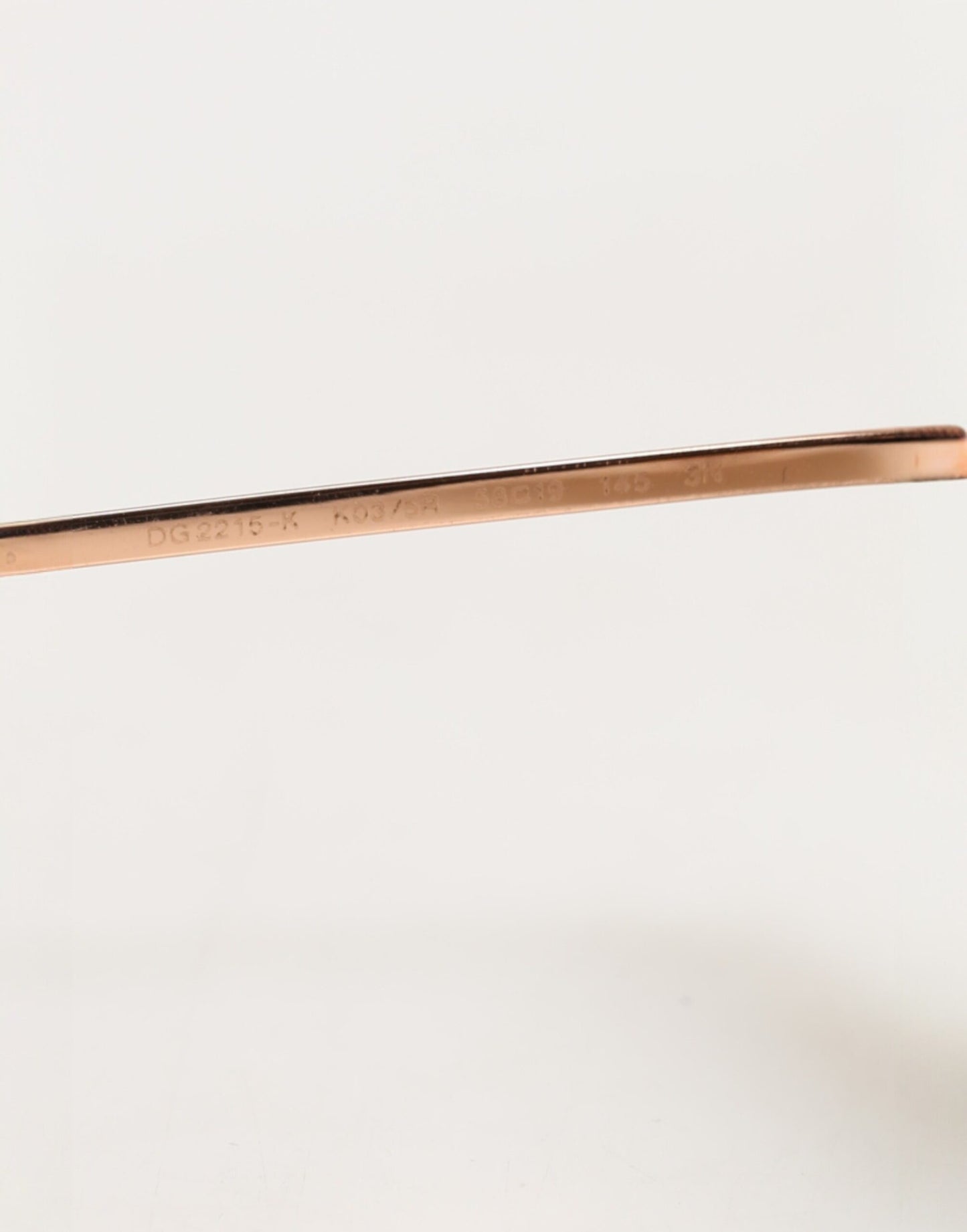 Dolce &amp; Gabbana DG2215K Sonnenbrille mit runden Gläsern aus goldenem Metall
