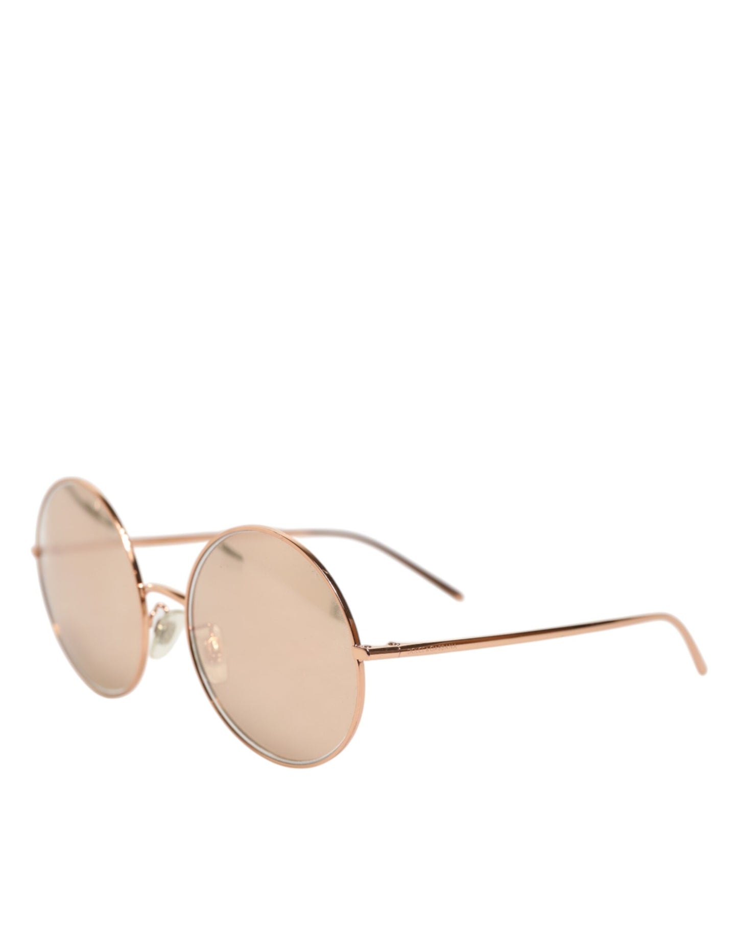 Dolce &amp; Gabbana DG2215K Sonnenbrille mit runden Gläsern aus goldenem Metall