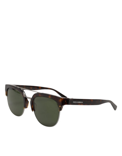 Dolce &amp; Gabbana DG4317F Sonnenbrille mit braunem Schildpatt-Pilotenrahmen