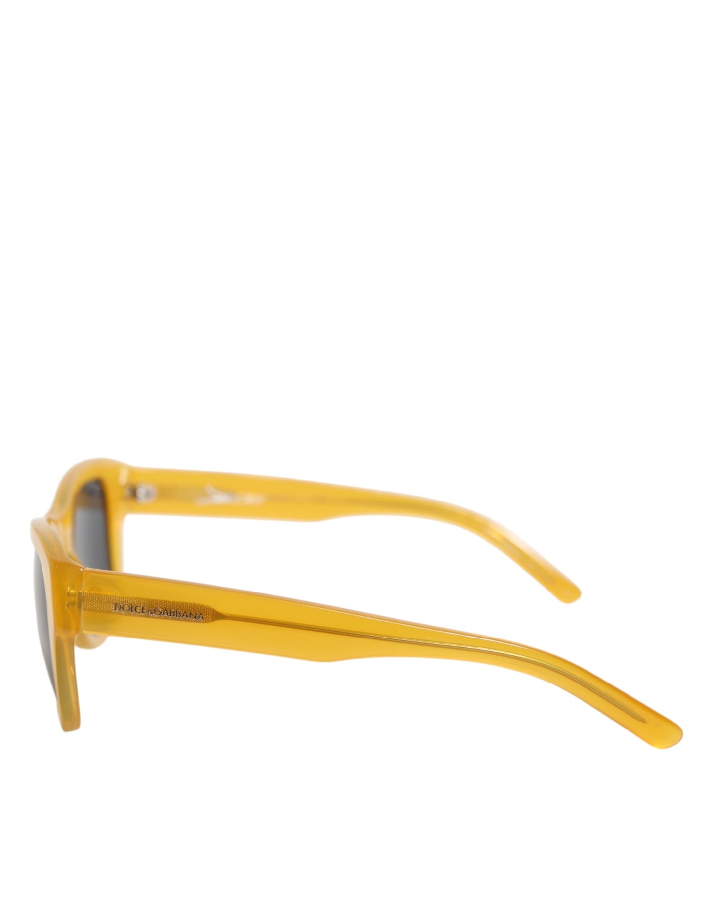 Dolce &amp; Gabbana DG4177 – Sonnenbrille aus honigfarbenem Acetat mit schwarz getönten Gläsern