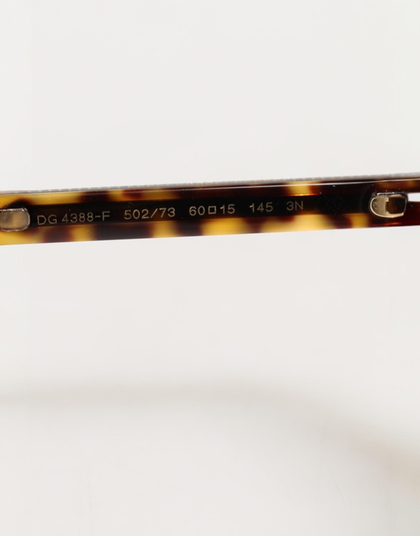 Dolce &amp; Gabbana – Pilotensonnenbrille in Dunkelbraun mit Schildpatt-Rahmen