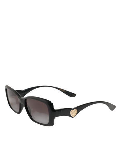 Dolce &amp; Gabbana DG6152 Schwarze Sonnenbrille mit quadratischem Rahmen „Sacred Heart Devotion“