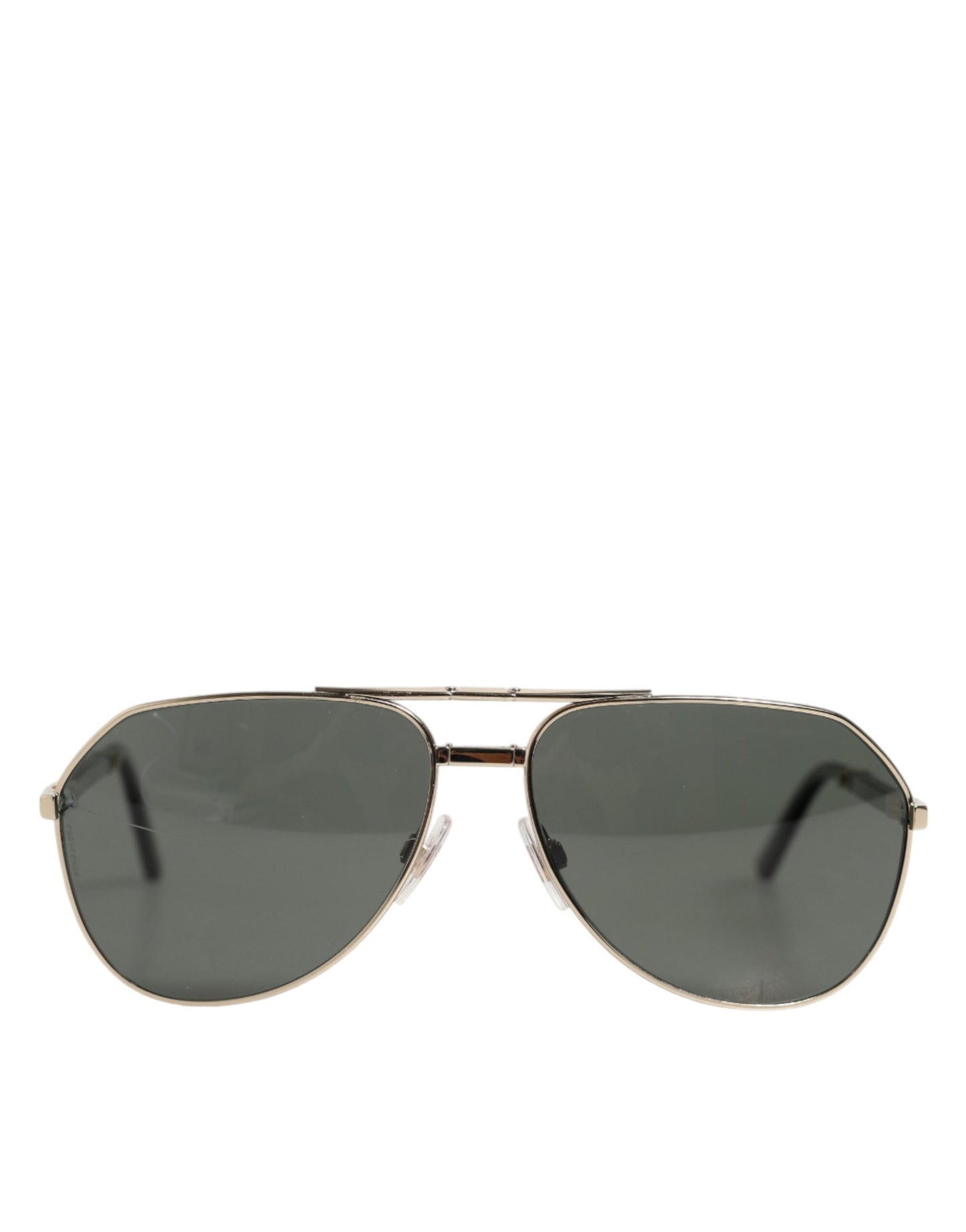 Dolce &amp; Gabbana DG2106K – Sonnenbrille mit polarisiertem Metallrahmen und schwarzer Vergoldung