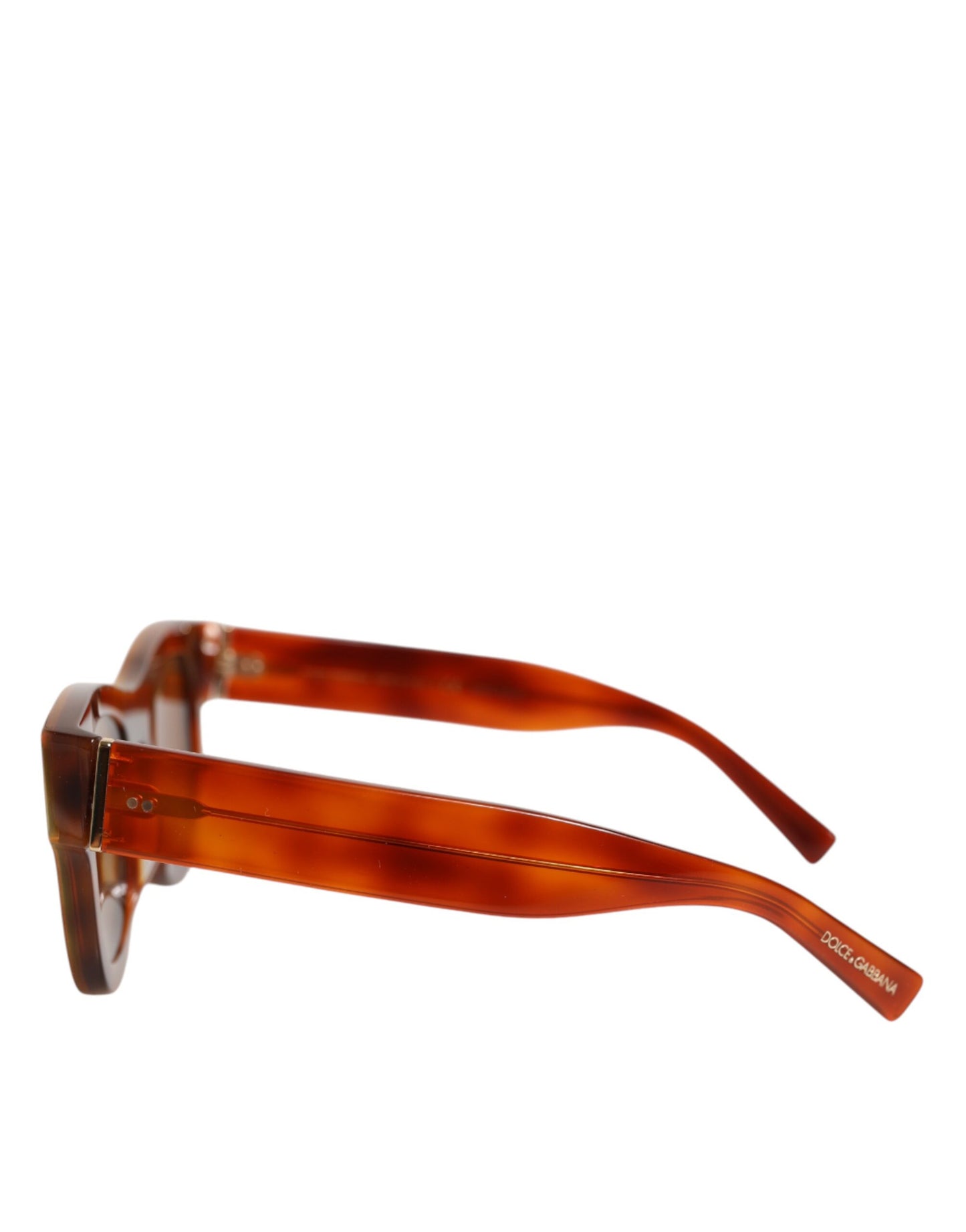 Dolce &amp; Gabbana DG4391 Unisex-Sonnenbrille mit quadratischem Rahmen aus Acetat in Grün und Braun