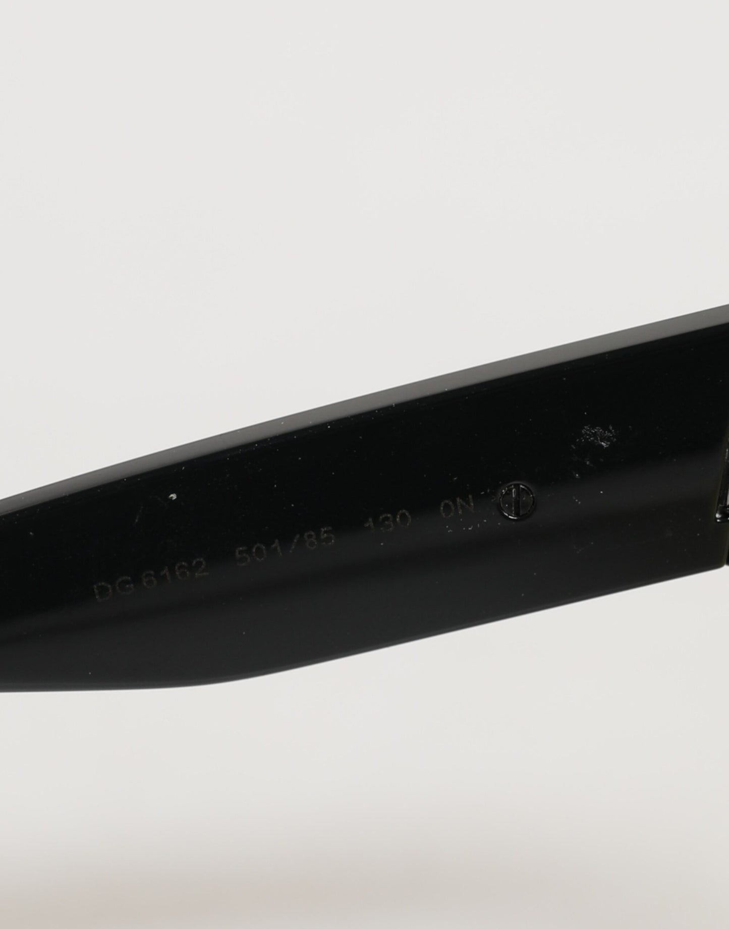 Dolce &amp; Gabbana DG6162 Shield Schwarz Gelb Weiß Polyamid Sonnenbrille