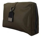 Dolce &amp; Gabbana Grüne Nylon Logo Clutch Herren Tasche Crossbody Schulter
