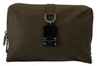 Dolce &amp; Gabbana Grüne Nylon Logo Clutch Herren Tasche Crossbody Schulter
