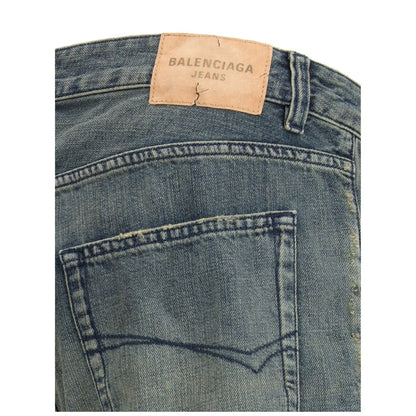 Balenciaga – Jeanshose aus Baumwolle mit entspannter Passform