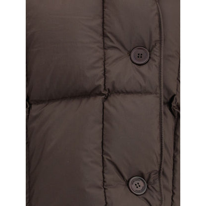 IENKI IENKI Brown Nylon Coat