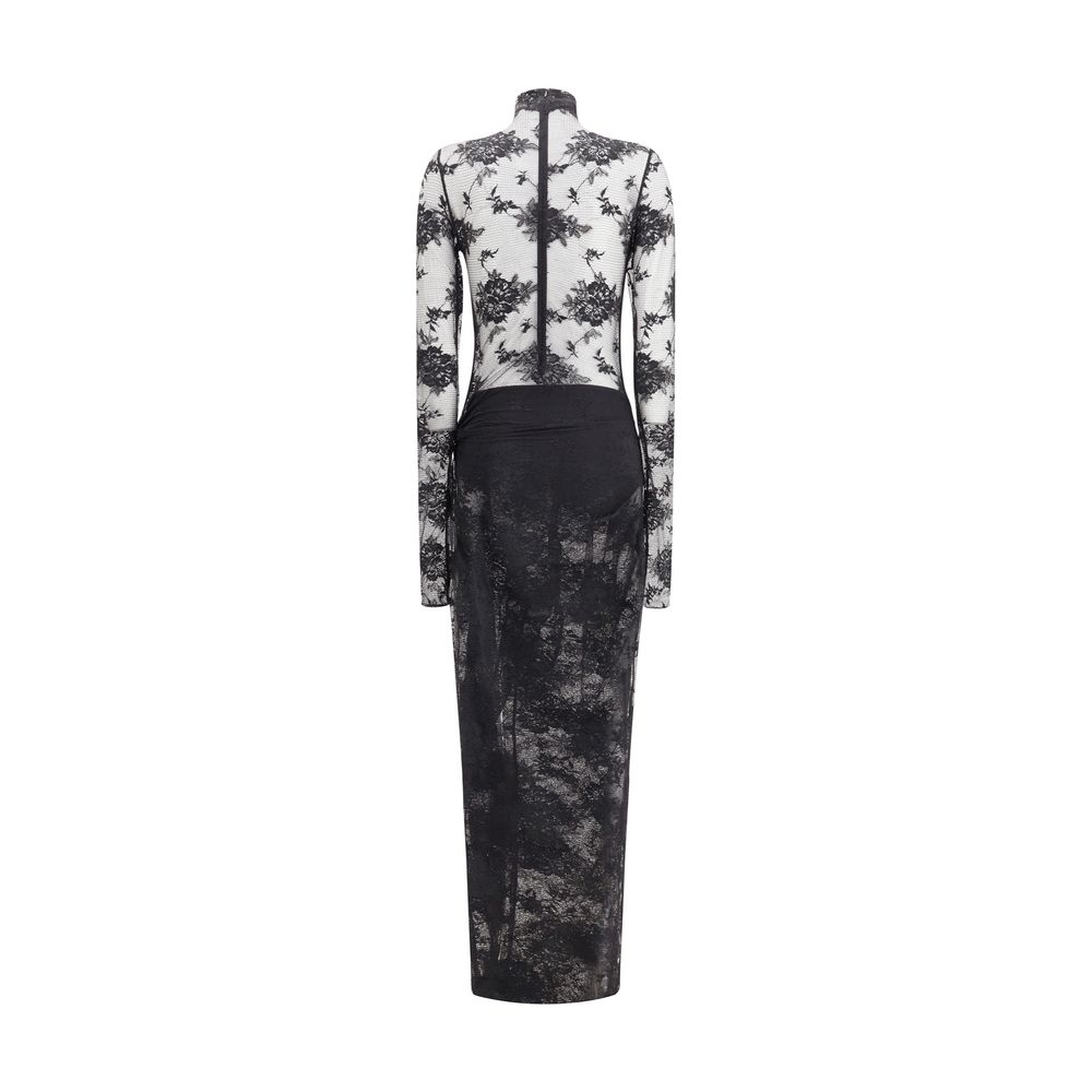 Der Andamane Tessa transparente Spitzen-Jumpsuit