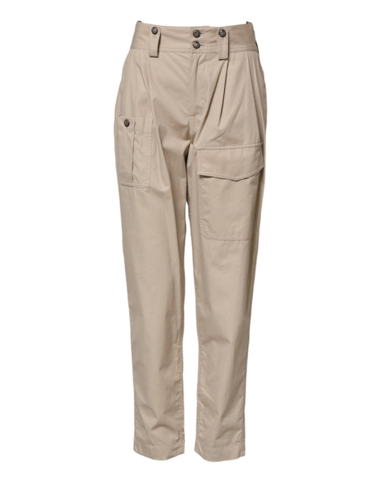 Dolce &amp; Gabbana Beige Cargohose aus Baumwolle für Herren