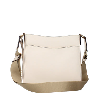 Michael Kors Beige Leder Schultertaschen